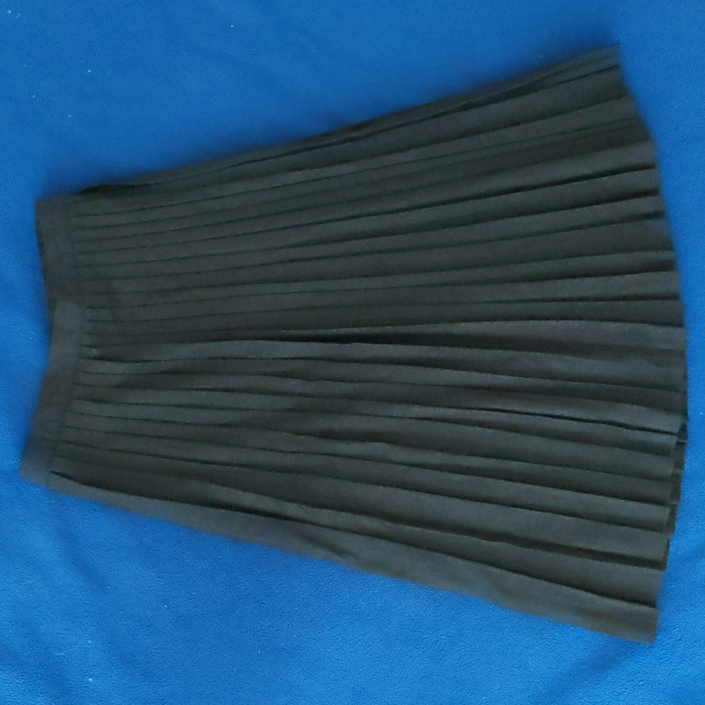Vintage Christian Dior Pleated Wool Skirt